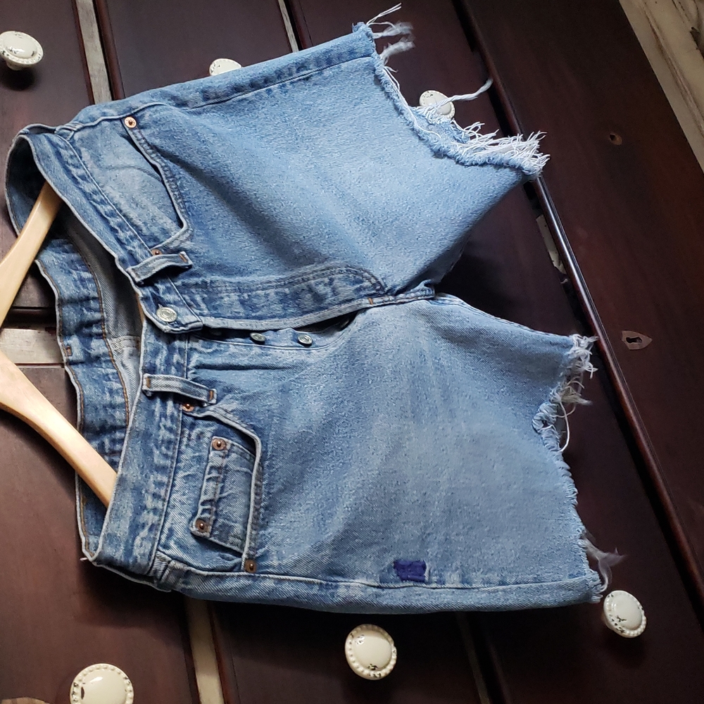 Vintage levi 501 cutoffs